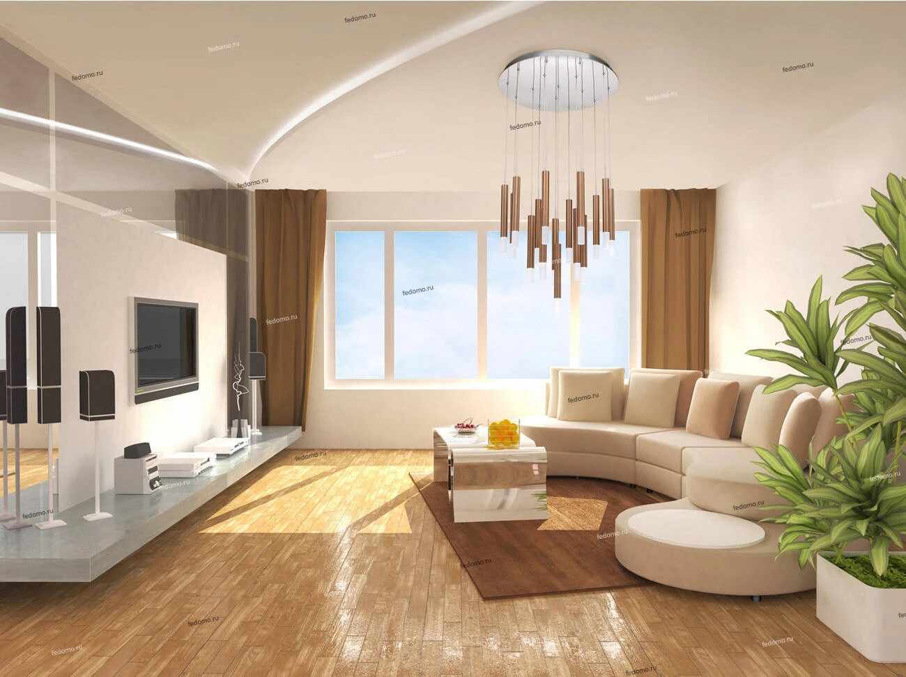 Creative False Ceiling Lights Design to Elevate Your Space - Queens Decor